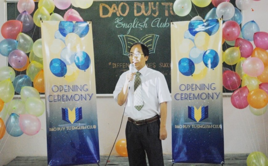 Lễ ra mắt CLB Tiếng Anh trường THCS Đào Duy Từ (Dao Duy Tu English Club) - Trường THCS Đào Duy Từ Hà Nội