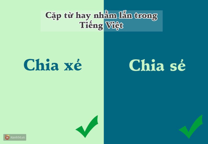 10 CẶP TỪ HAY BỊ LẪN LỘN TRONG TIẾNG VIỆT - Trường THCS Đào Duy Từ Hà Nội