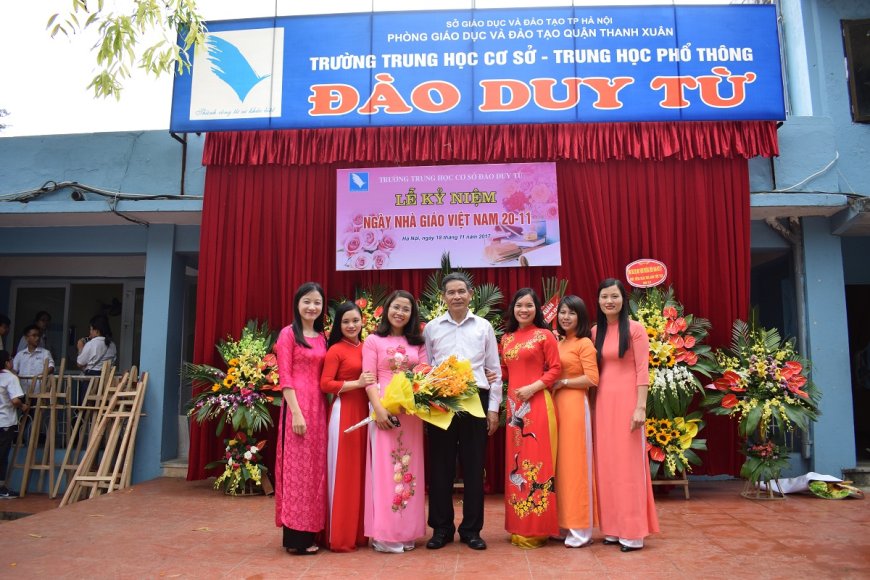 MỪNG NGÀY NHÀ GIÁO VIỆT NAM 20-11 – Trường THCS Đào Duy Từ Hà Nội