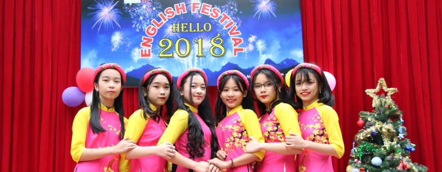 ENGLISH FESTIVAL: HELLO 2018 – Trường THCS Đào Duy Từ Hà Nội