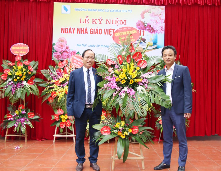 MỪNG NGÀY NHÀ GIÁO VIỆT NAM 20-11-2018 - Trường THCS Đào Duy Từ Hà Nội