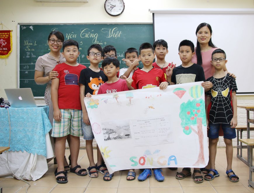 Nhật ký Trại hè 2019: NGÀY THỨ BA CHAN CHỨA NIỀM VUI – Trường THCS Đào Duy Từ Hà Nội