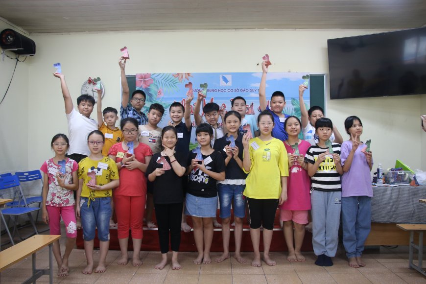 Trại hè 2020: HÀNH TRANG VÀO LỚP 6: NGÀY KHAI MẠC RỘN RÃ TIẾNG CƯỜI – Trường THCS Đào Duy Từ Hà Nội