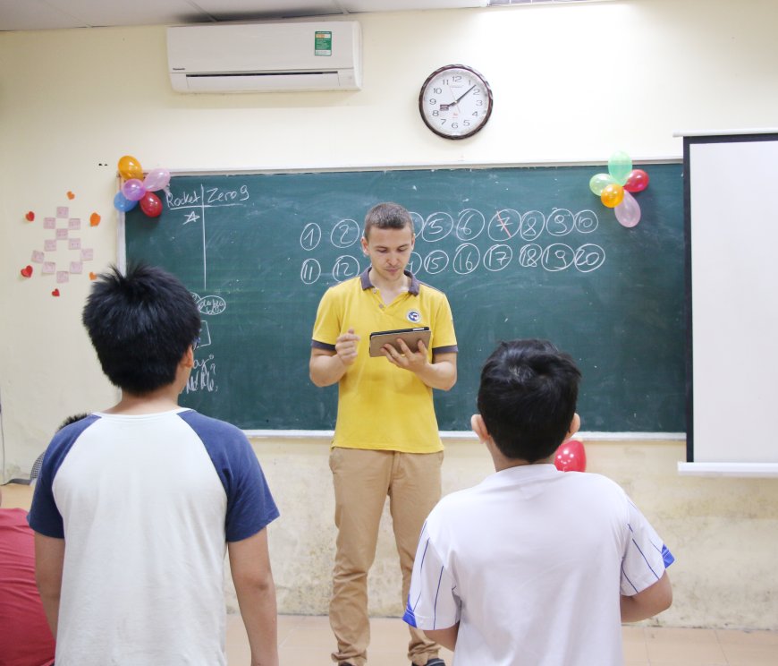 TIẾT HỌC TIẾNG ANH VỚI NGƯỜI NƯỚC NGOÀI TẠI TRƯỜNG THCS ĐÀO DUY TỪ – Trường THCS Đào Duy Từ Hà Nội