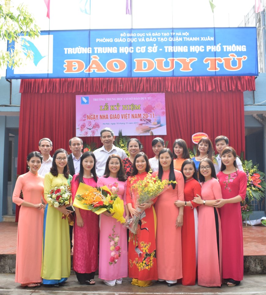 NHÌN LẠI NĂM 2017 CỦA TRƯỜNG TRUNG HỌC ĐÀO DUY TỪ - Trường THCS Đào Duy Từ Hà Nội