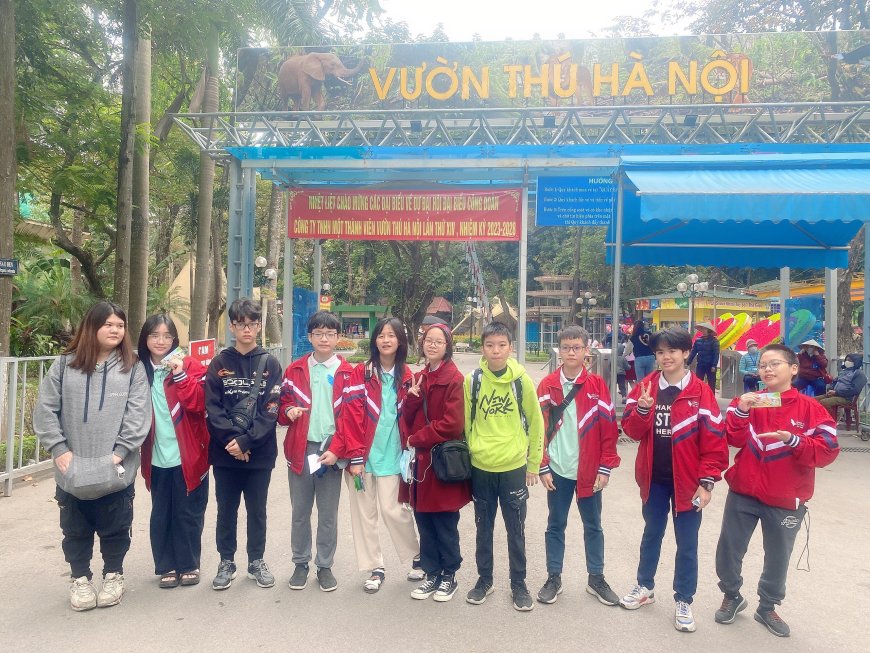 Tin Lớp Quốc tế: OUR TRIP TO THE ZOO Class 7P – Trường THCS Đào Duy Từ Hà Nội