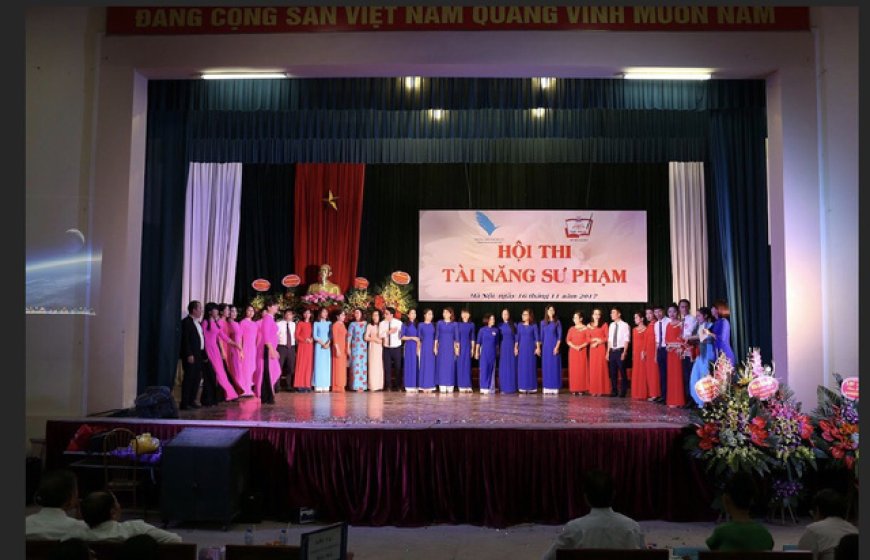 CUỘC THI VẺ ĐẸP 'TÂM-TẦM-TÀI' CỦA NGƯỜI THẦY THẾ KỶ XXI - Trường THCS Đào Duy Từ Hà Nội