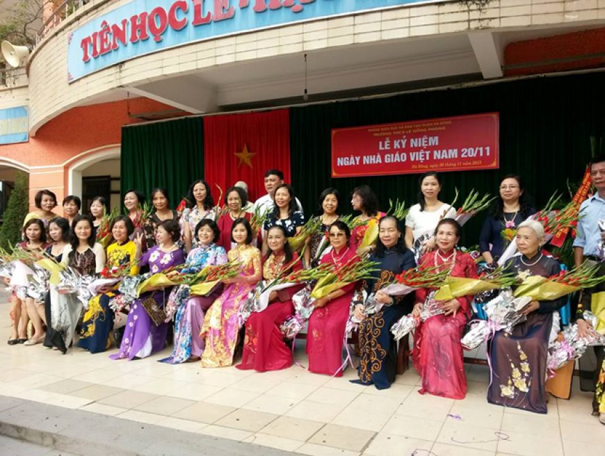 Vì sao nên cho con học trường THCS Lê Hồng Phong - quận Hà Đông, Hà Nội